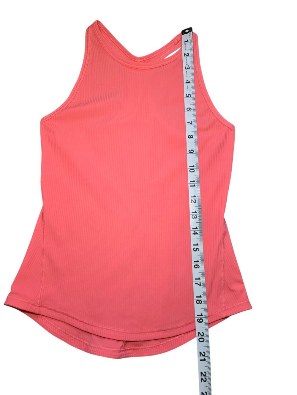 Lululemon Base Pace Ribbed Tank Top - Raspberry Cream - Picture 7 of 7